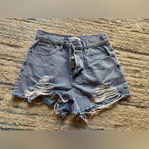 Size 26 Vintage High Rise Pacsun Denim Shorts